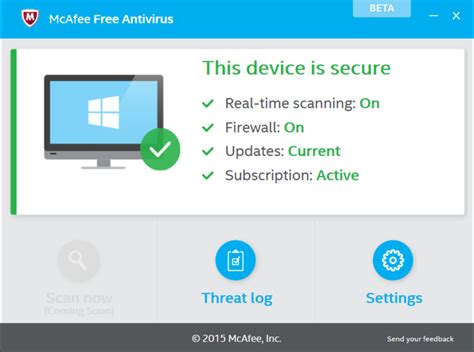 free trial mcafee antivirus